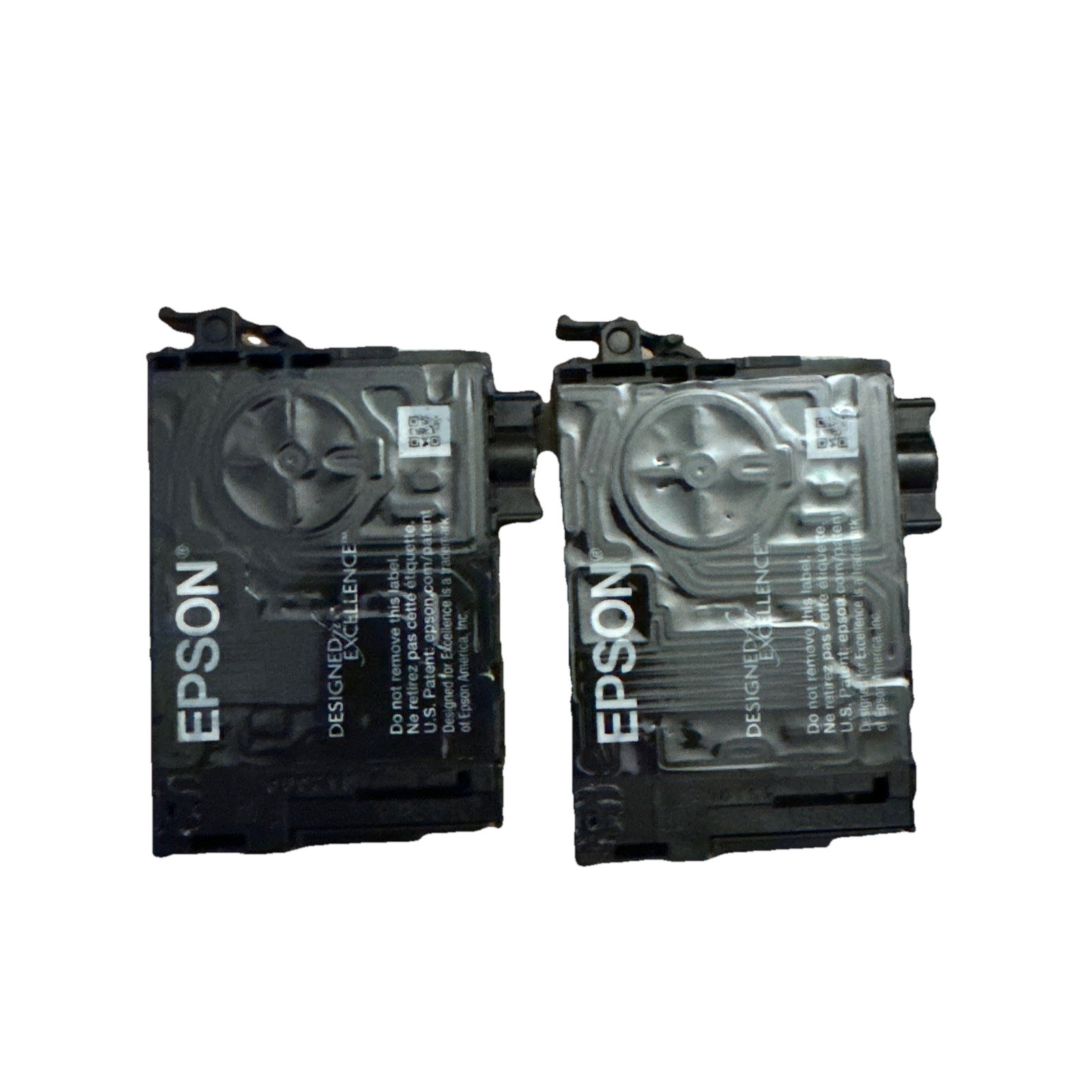 2 Pack Used Genuine Epson 232XL Black Ink Cartridge Oem Twin Combo 232 XL 90%+