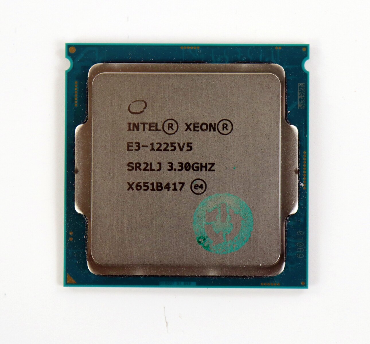 Intel Xeon E3-1225v5 4-Core 3.30GHz 8MB LGA1151 Server Processor SR2LJ