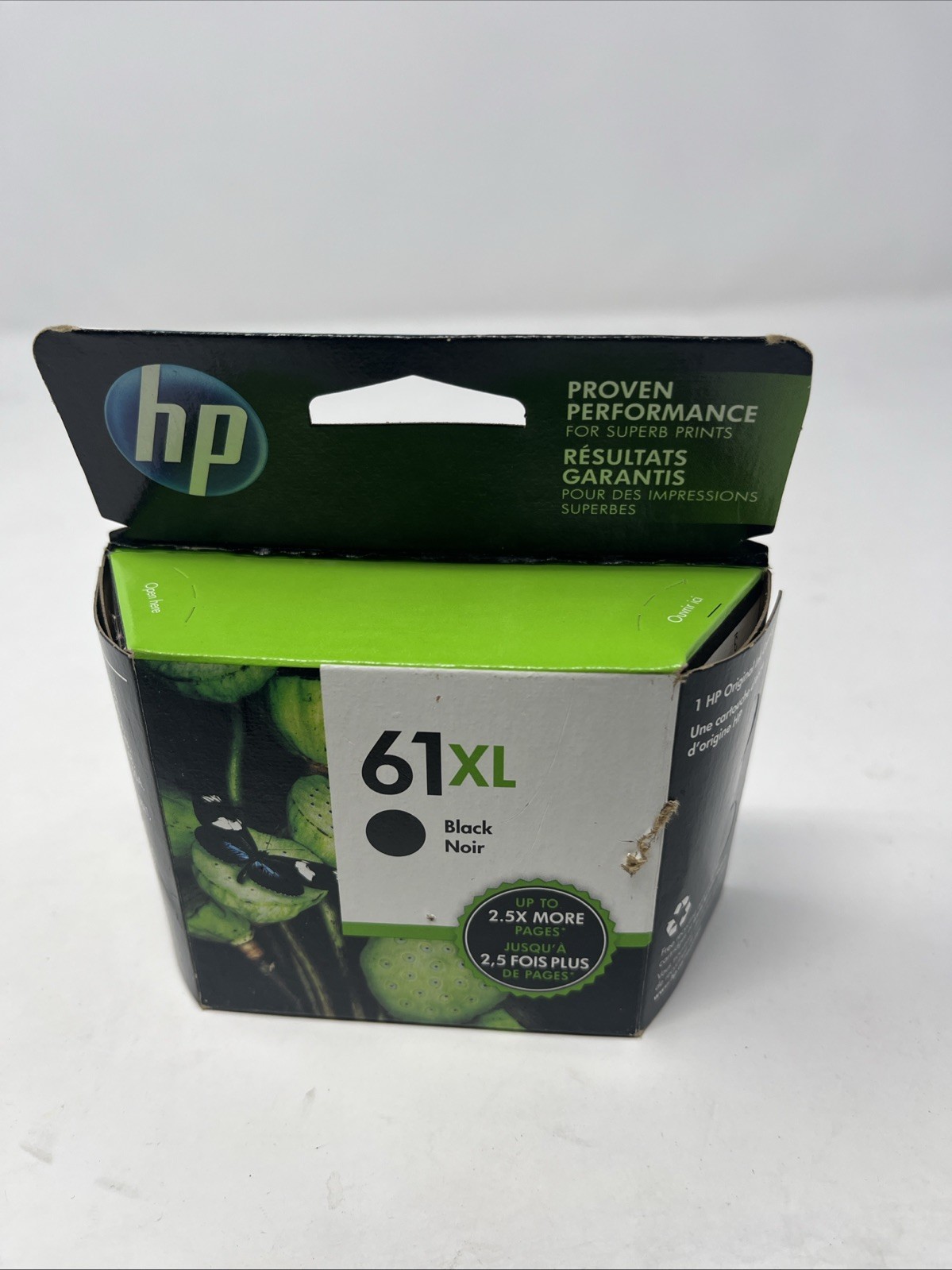 HP 61XL Black High Yield Ink Cartridge – CH563WN#140 Exp 06/2021 New