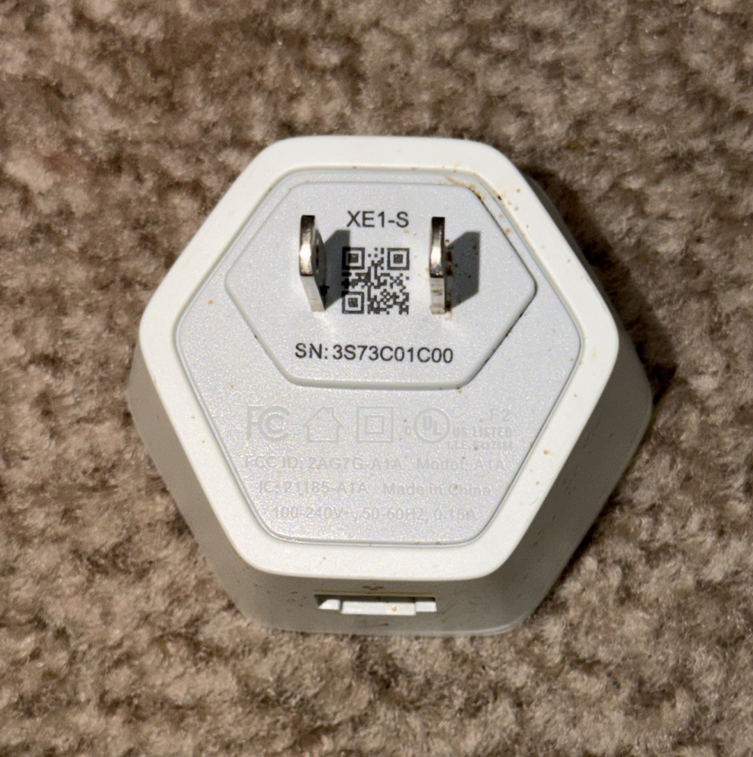 Xfinity xFi Pod XE1-S WiFi Range Extender Mesh Network Booster Adapter -Read