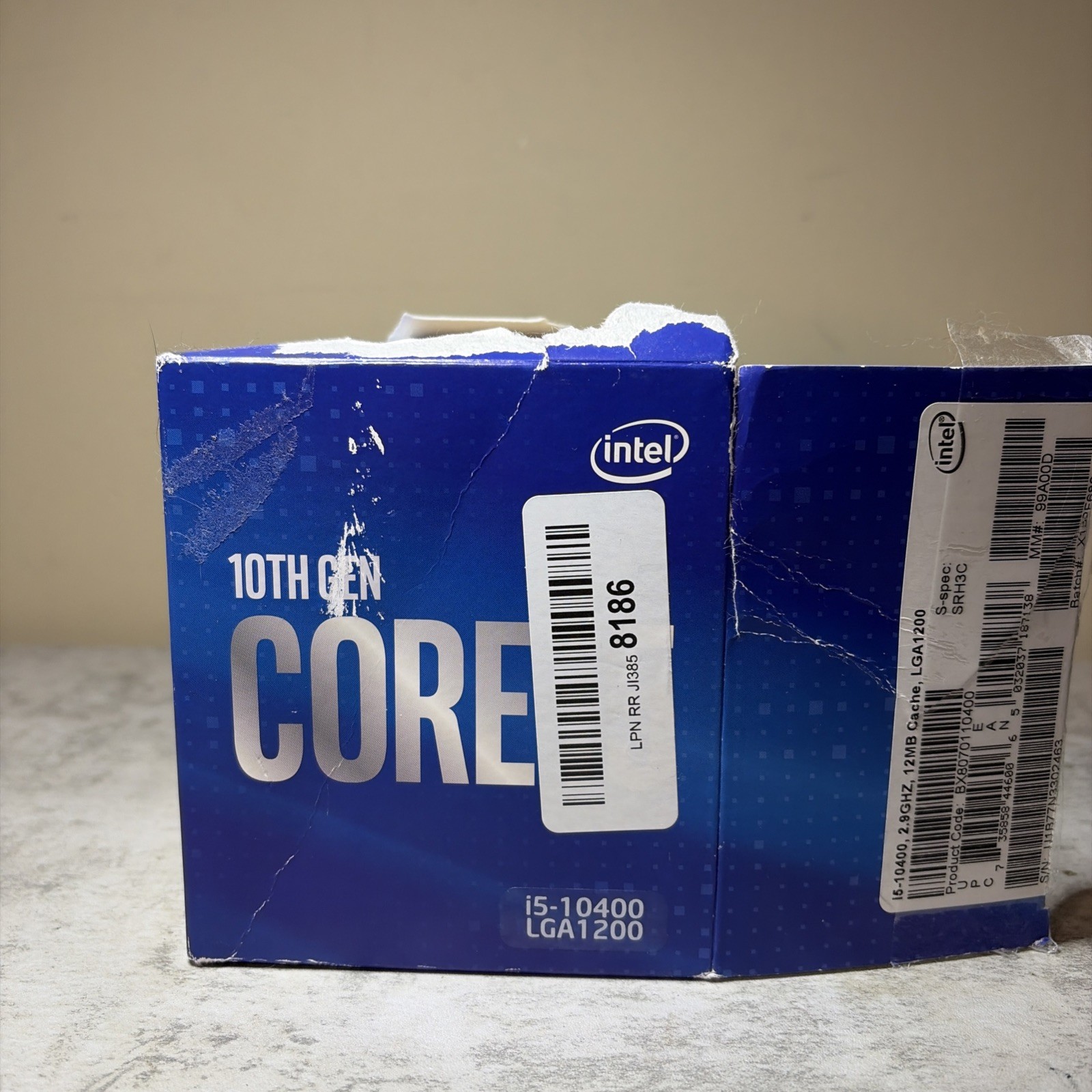 i5 10400 cpu, Unsure If Work