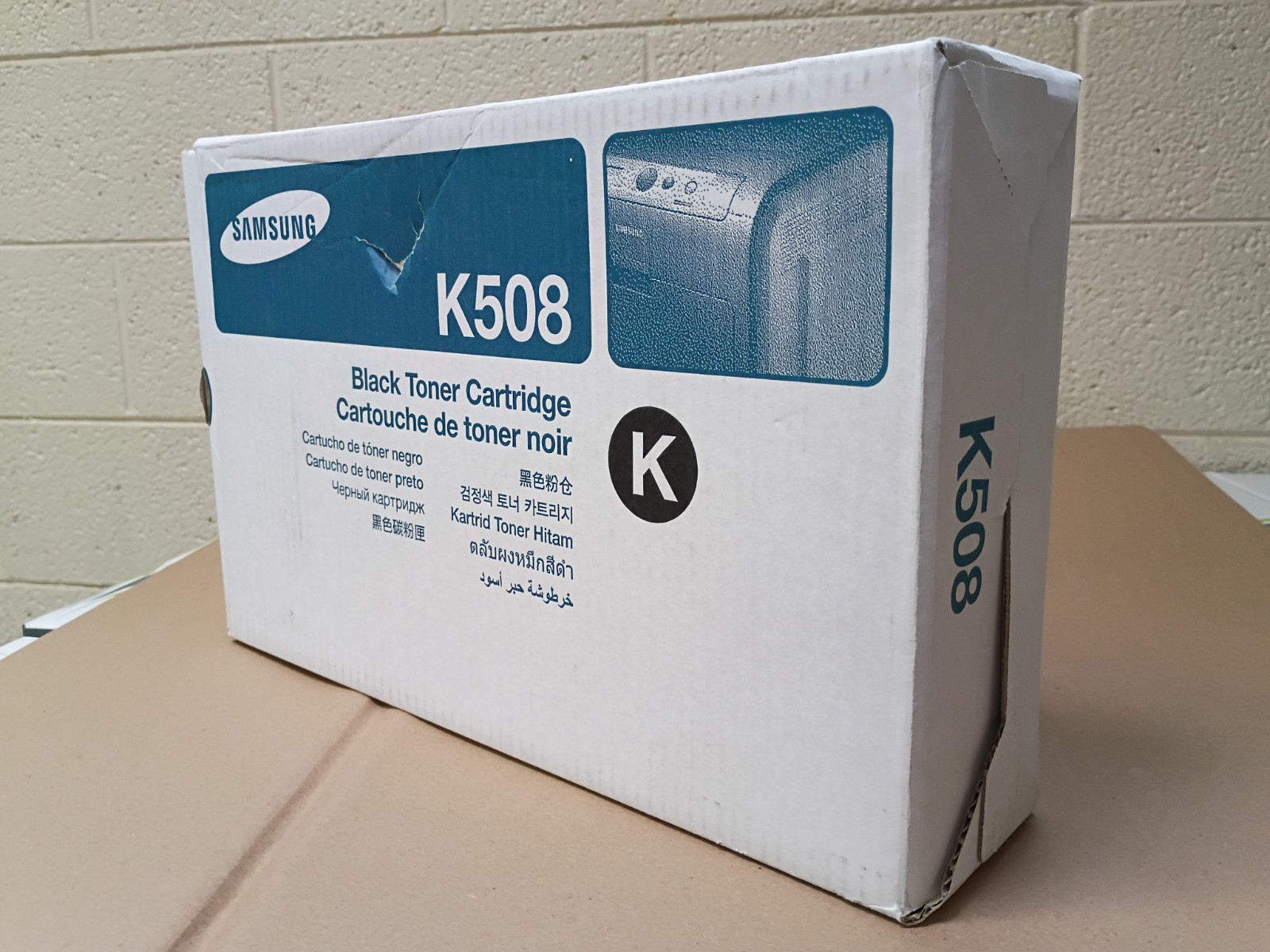 Samsung CLT-K508S BLACK TONER FOR CLP-620-670ND/CLX-6220-6250FX *NEW