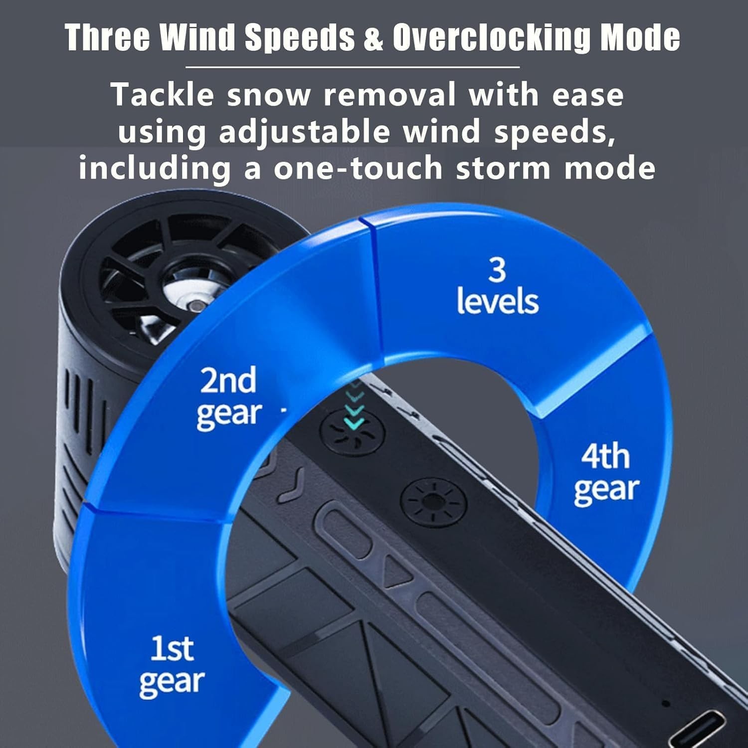 Compressed Air Duster Rechargeable 130000RPM Electric Air Blower for PC Car Home