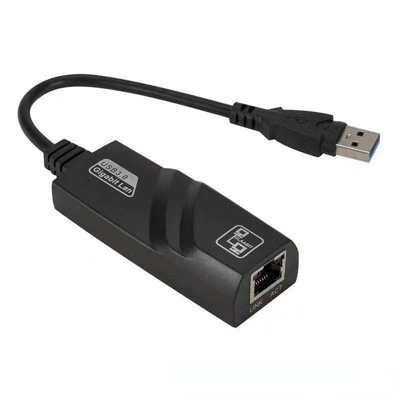 USB 3.0 Gigabit Ethernet LAN RJ45 1000Mbps Network Adapter For Windows PC Mac