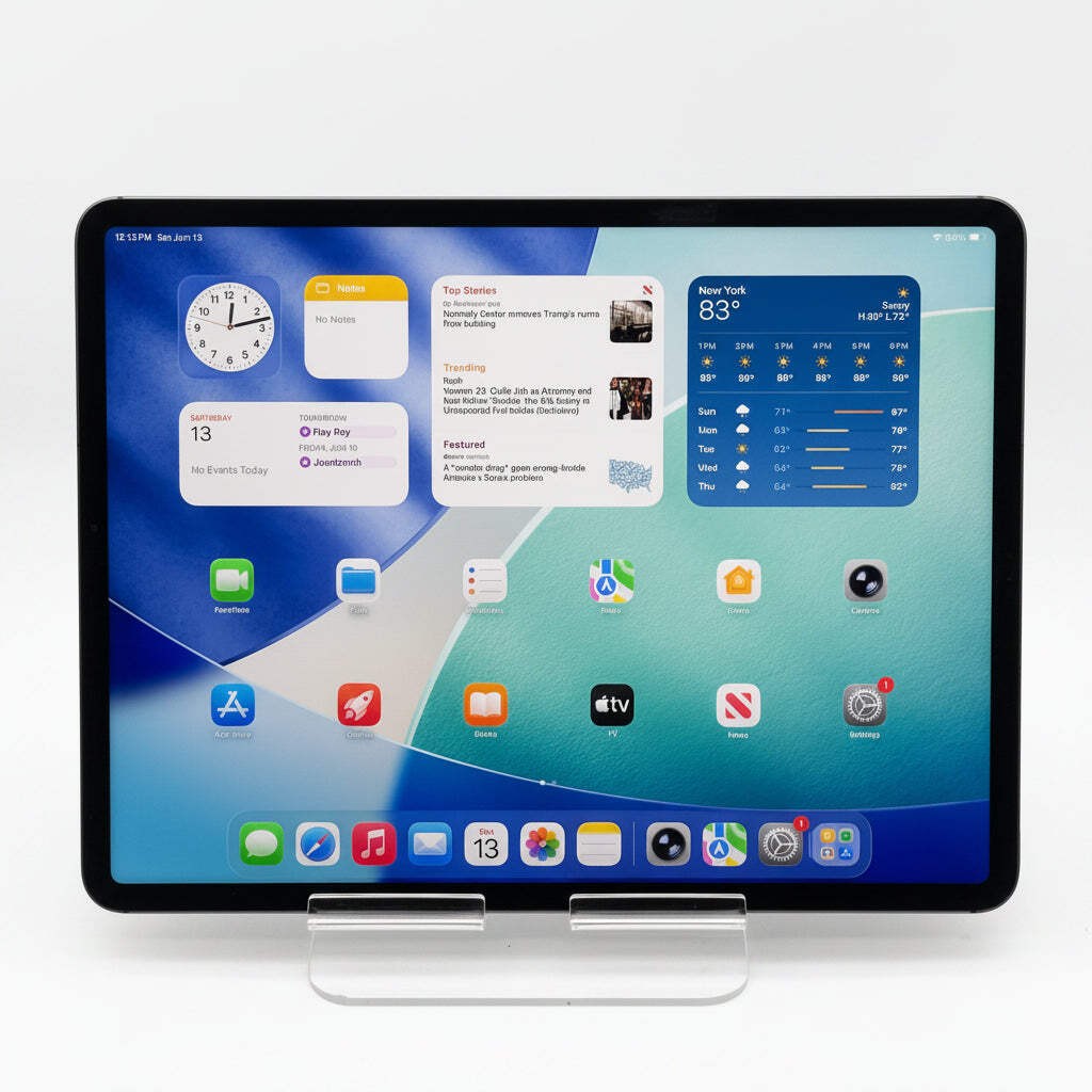 Apple iPad Pro 5th Gen 128GB Wi-Fi + Cellular 12.9” Silver MHNR3LL/A