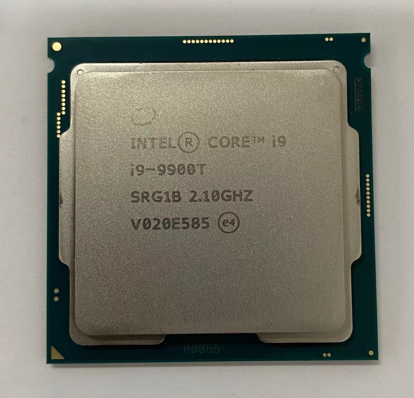 Intel Core i9-9900T SRG1B 2.1GHz 8Core 16Thread 16MB 35W LGA1151 CPU Processor