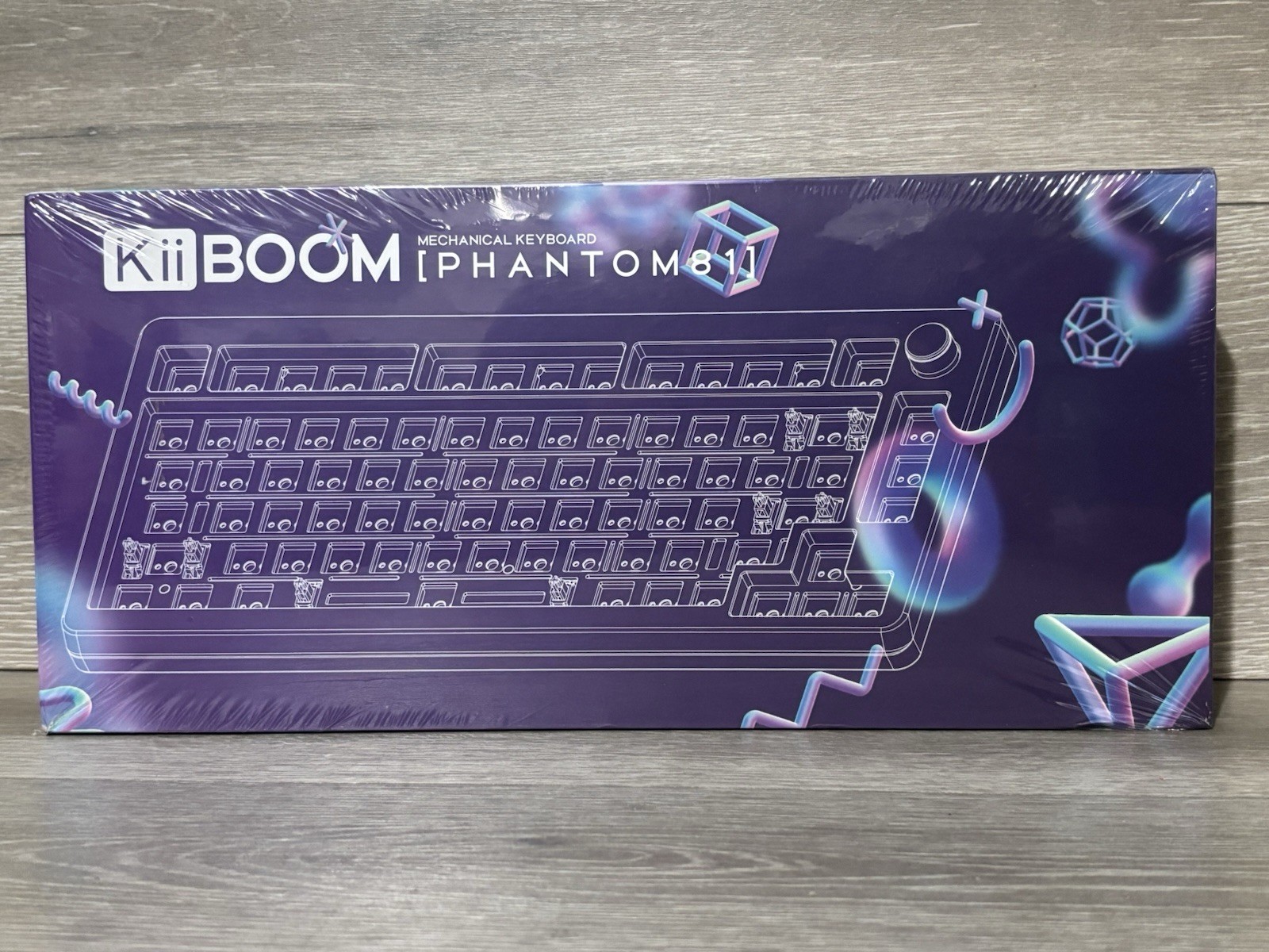KiiBOOM Mechanical Keyboard Phantom 81-V3-PK – NEW/ SEALED