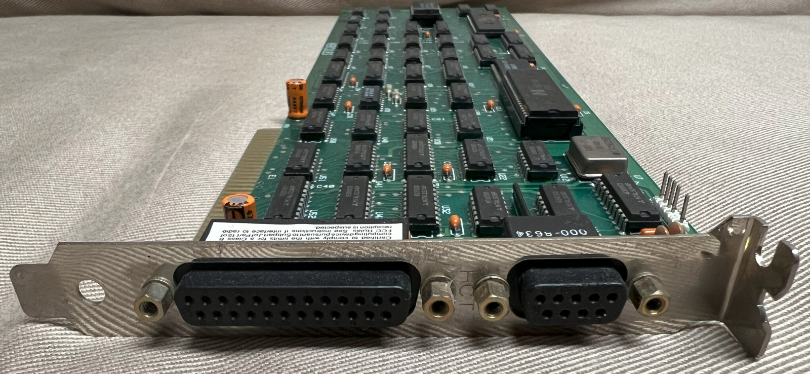 Vintage Original Hercules Model GB102 8-bit ISA Monochrome Graphics Card -Tested