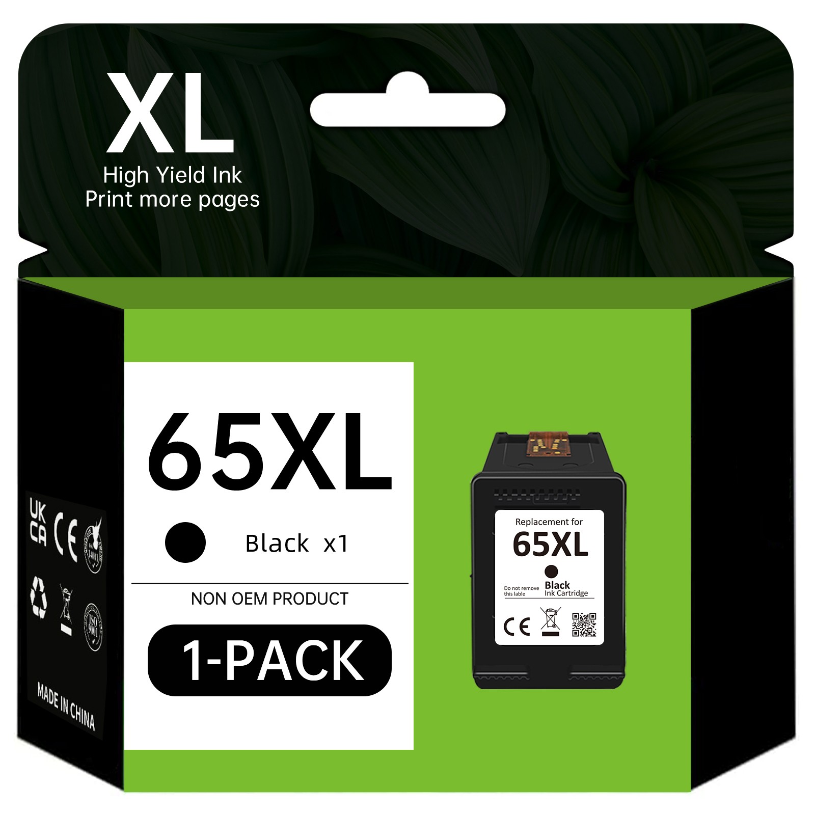 65 XL 65XL Black Color Ink Cartridges For HP 65 Deskjet 2600 ENVY 5010 5052 5055