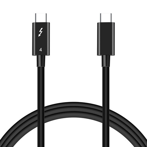 New Lenovo 5C10V25722 Thunderbolt 4 Cable 0.7M 40Gbps 100W 8K Display USB-C