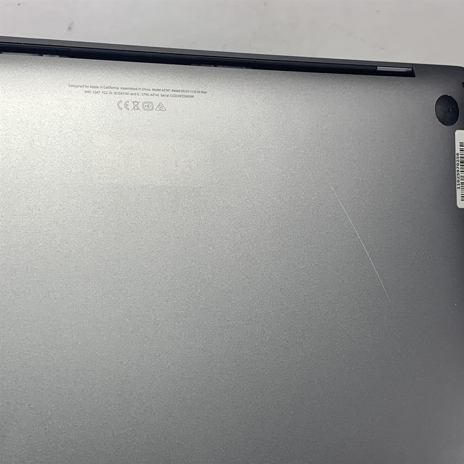 Apple MacBook Pro A2141 (2019) 16″ Laptop Core i9-9980HK 2.3GHz 16GB – 500GB SSD
