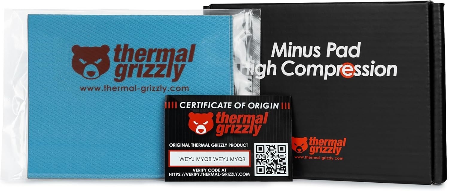 Thermal Grizzly Minus Pad High Compression – 120×100 2-Pack