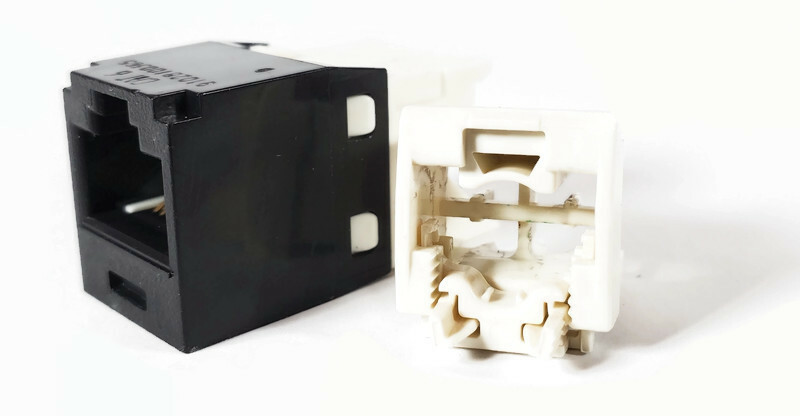 Panduit CJ688TGBL Mini-Com® TX6™ PLUS TG Style UTP Jack Module, Black Qty 24