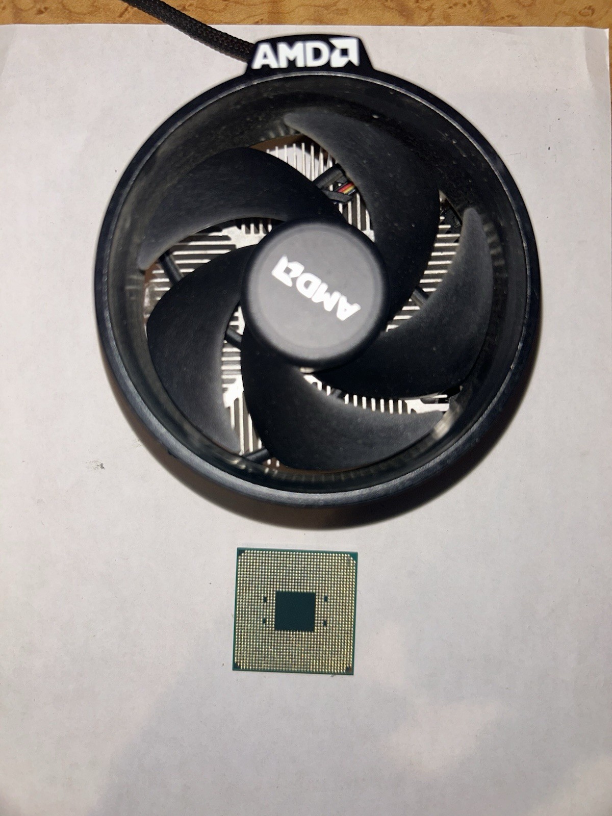AMD Ryzen 5 1600 6-Core 3.2GHz Socket AM4 CPU w/ AMD Wraith Cooler