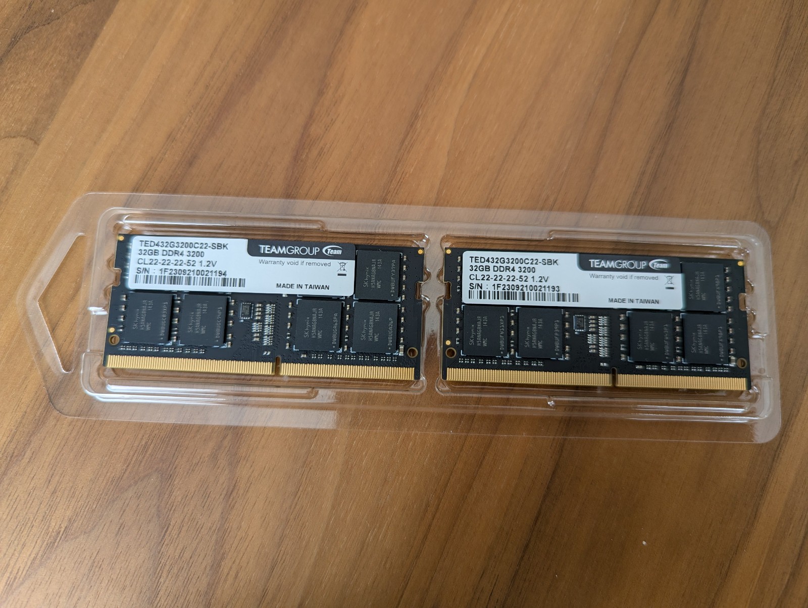 Teamgroup DDR4 64GB SODIMM RAM 3200MHz CL22