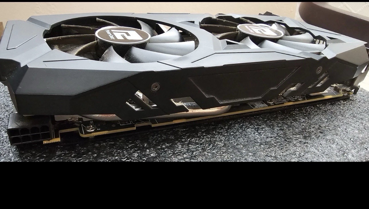 PowerColor AMD Radeon RX 580 Dual-Fan PCIe x16 Graphics Card HDMI DP DVI-D