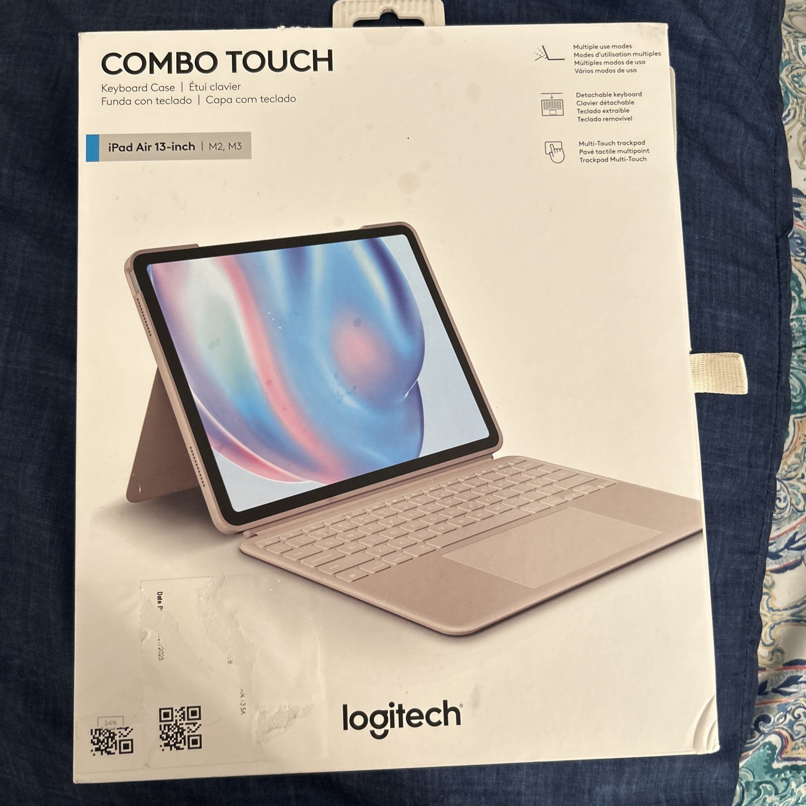 Logitech ⭐️ Combo Touch ⭐️ Keyboard case For IPad Air M2/M3 ✨ 13 inch ✅