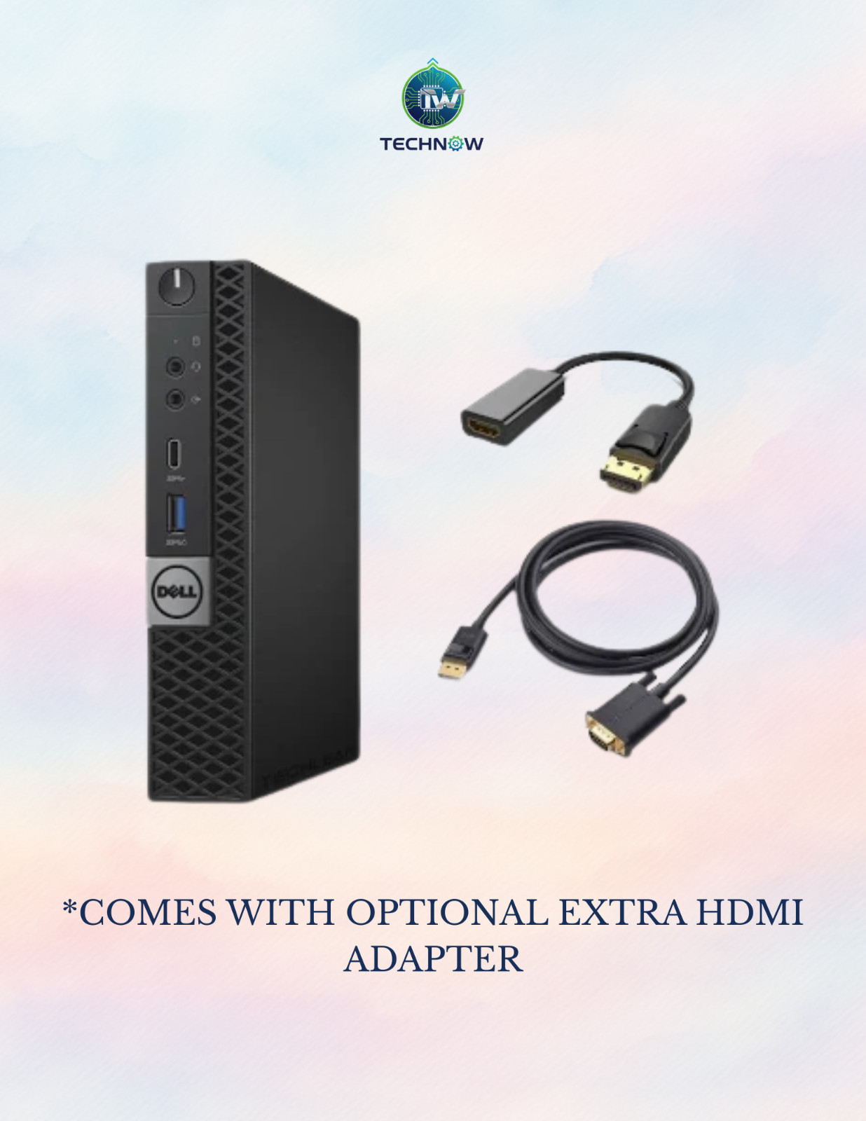 Dell Mini Desktop Computer PC i7 up to 16GB RAM 1TB SSD Windows 11 Pro, WiFi