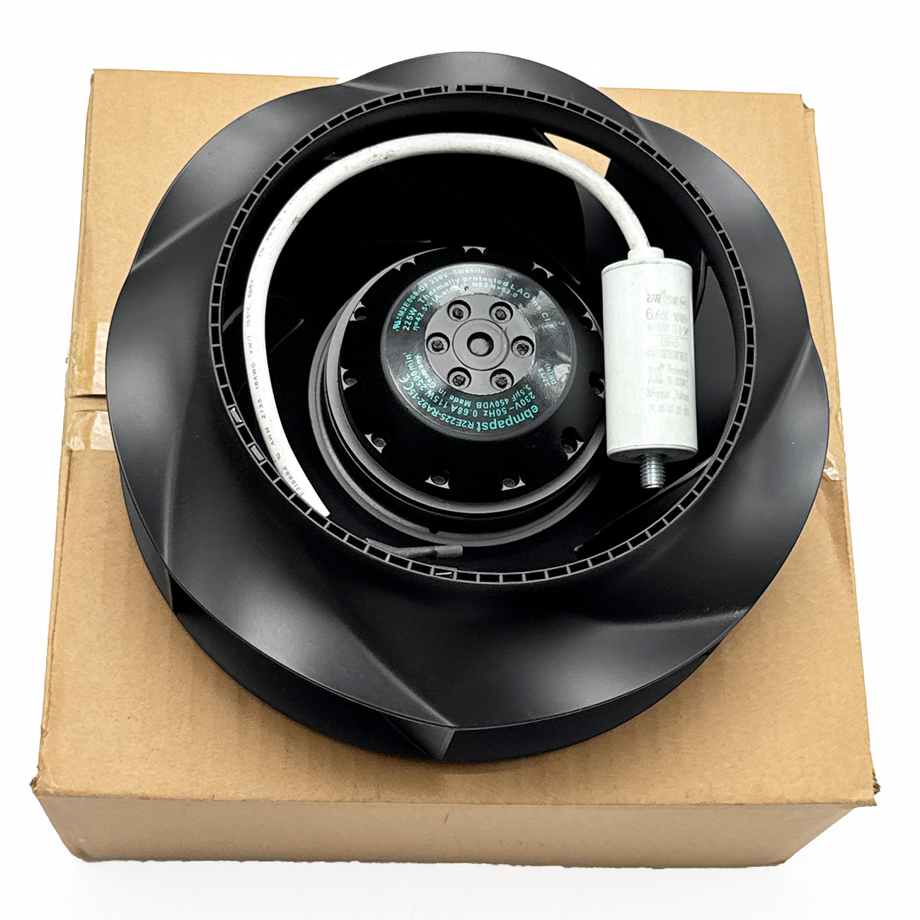 Brand New R2E225-RA92-15 230V Ebmpapst Turbo Centrifugal Fan Air Purifier Fan