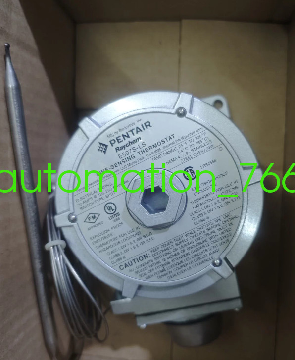 1PCS NEW PENTAIR Raychem E507S-LS Line-sensing thermostat Via DHL or Fedex