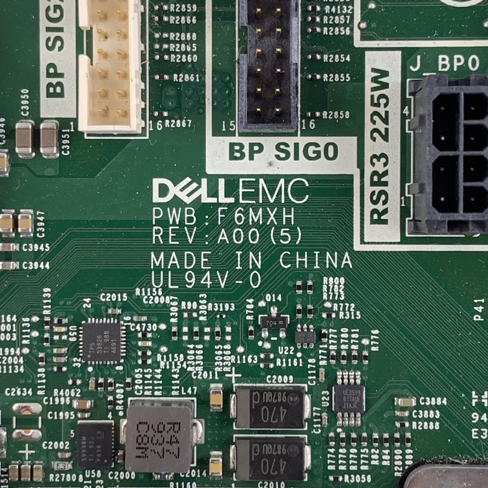 Dell EMC 0YNX56 LGA3647 Server Motherboard for R740xd Error 20000415 121197