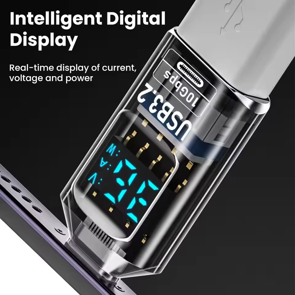USB 3.2 Digital Display Adapter 10Gbps USB Male TO USB Female Converter For PC