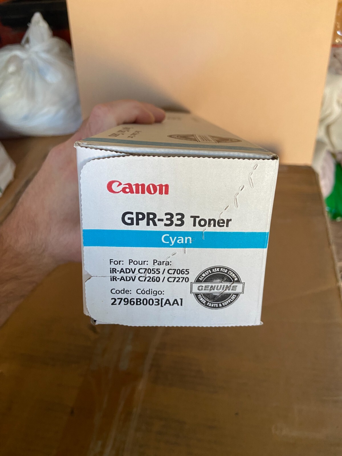 CANON GPR-33 GENUINE TONER CARTRIDGES NEW SELLING ALL COLORS