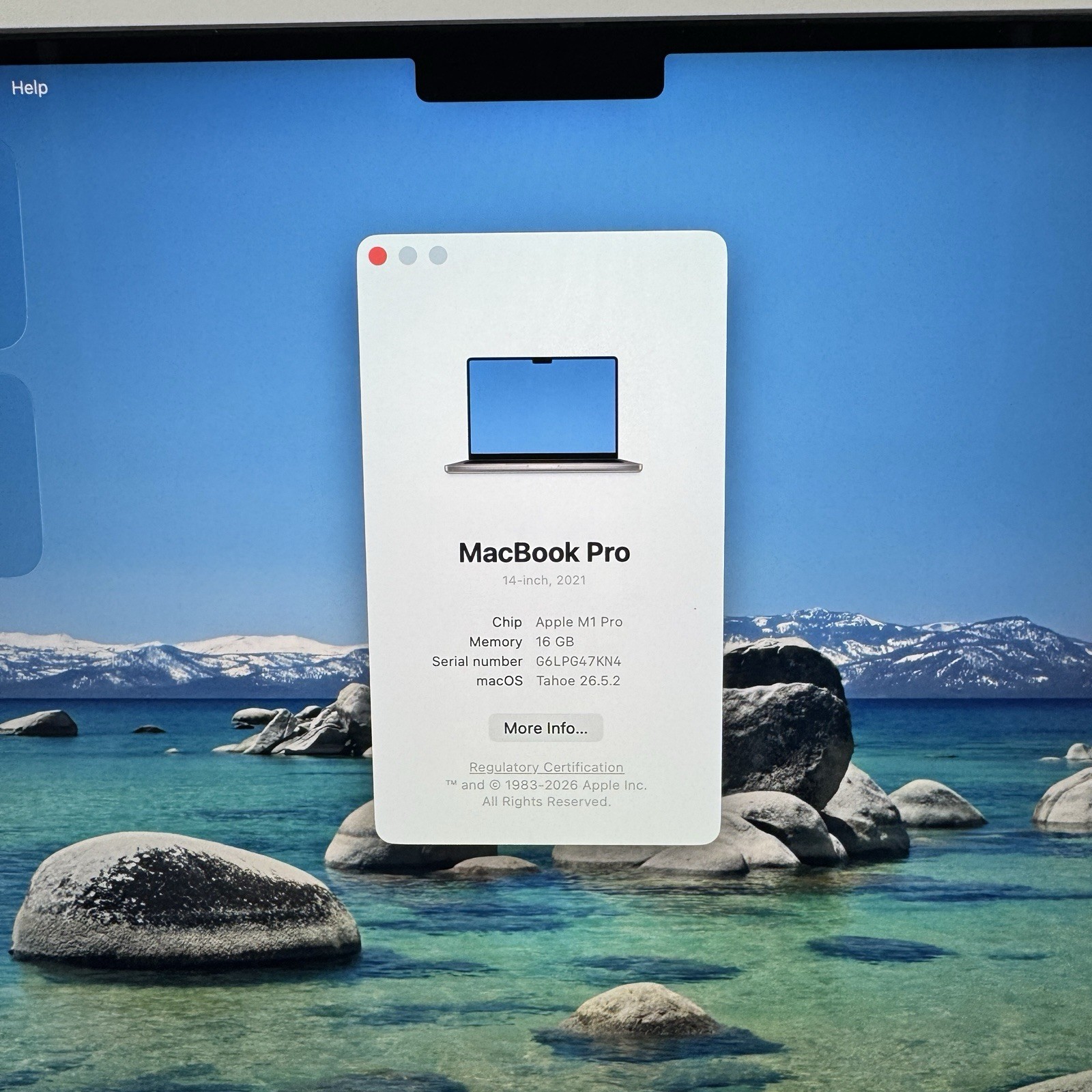 Apple MacBook Pro 2021 14″ A2442 M1 Pro 10 CPU/16 GPU Cores | 16GB RAM | 1TB SSD