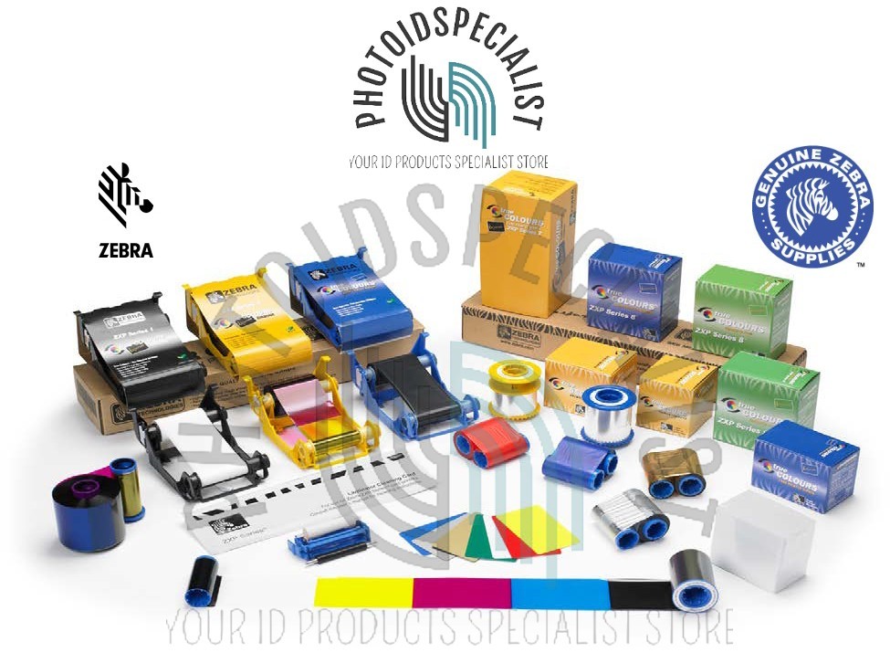 Zebra 800300-550 YMCKO Color Ribbon 300 Images for ZC300 Series US & Canada -New