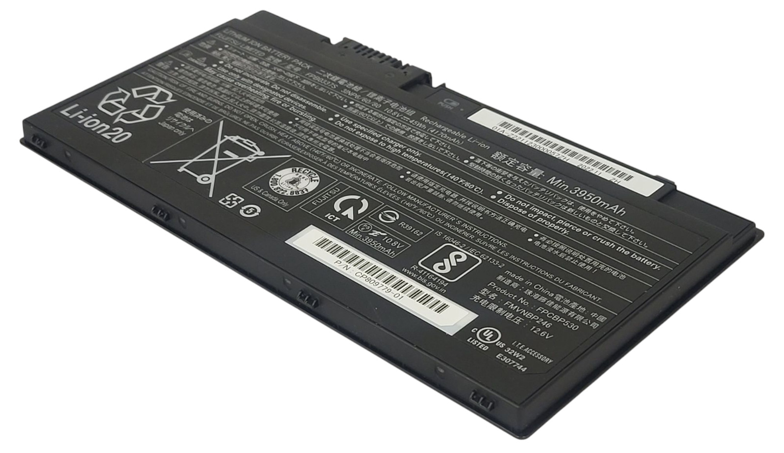 Genuine NEW FPCBP530 FPB0337S battery for FUJITSU LIFEBOOK U728 U727 P727 P728
