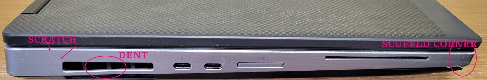 Dell Precision 7540 i7-9750H 2.60GHz 16GB 128GB Quadro T1000 No OS **BIOS LOCK**