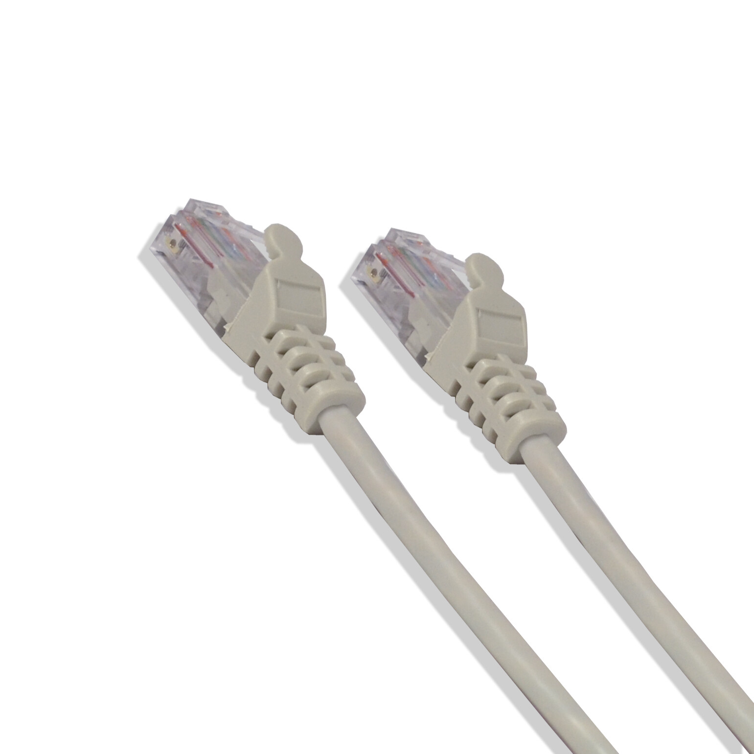 Cat5E UTP Ethernet Patch Cable 350Mhz 24Awg Gray 75Ft (3 Pack)