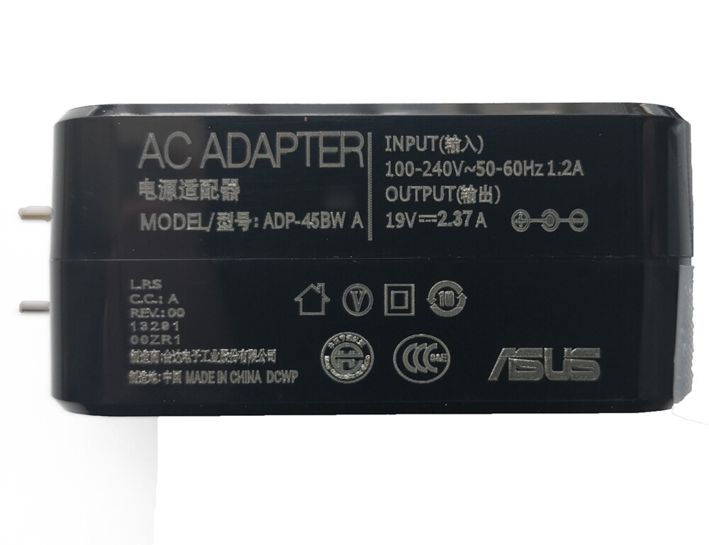 5.5×2.5mm ADP-45BW Charger Adapter 19V 2.37A 45W For Asus X551CA X551M X551MA US