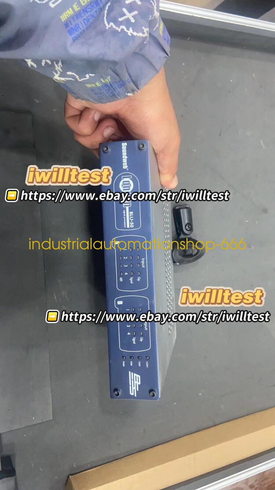 1PCS NEW BSS BLU-50 Audio Processor Via DHL or FedEX
