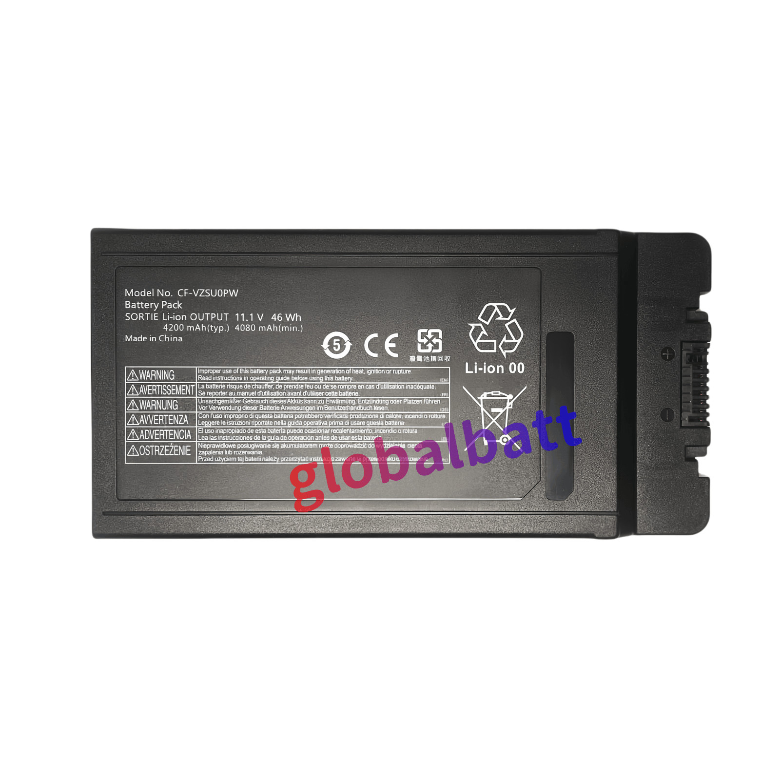 New CF-VZSU0PR Battery For Panasonic CF-54 Toughbook CF-VZSU0LW VZSU0PW VZSU0GW