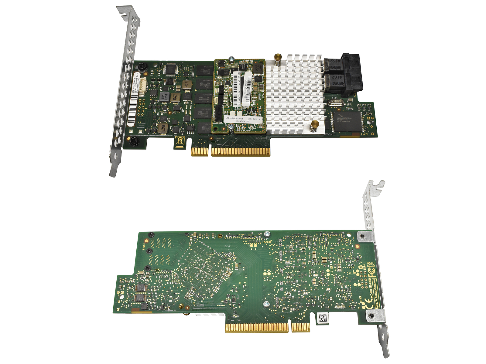 Fujitsu D3216-A12 GS2 LSI MR EP400i 12Gb PCle x8 RAID Controller +2x SAS Cables