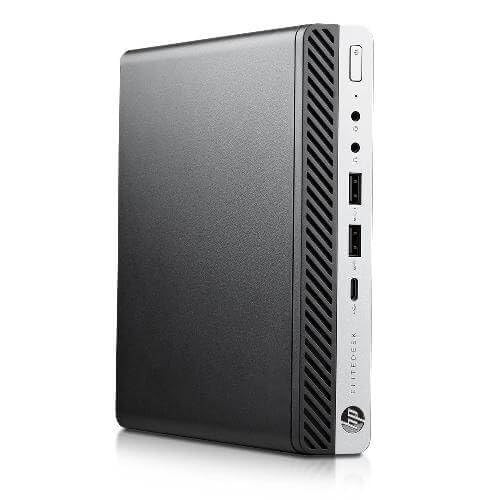 HP EliteDesk 800 G4 Mini PC i5 8500T 16GB 256GB SSD Windows 11 Pro 4K Dual Di…