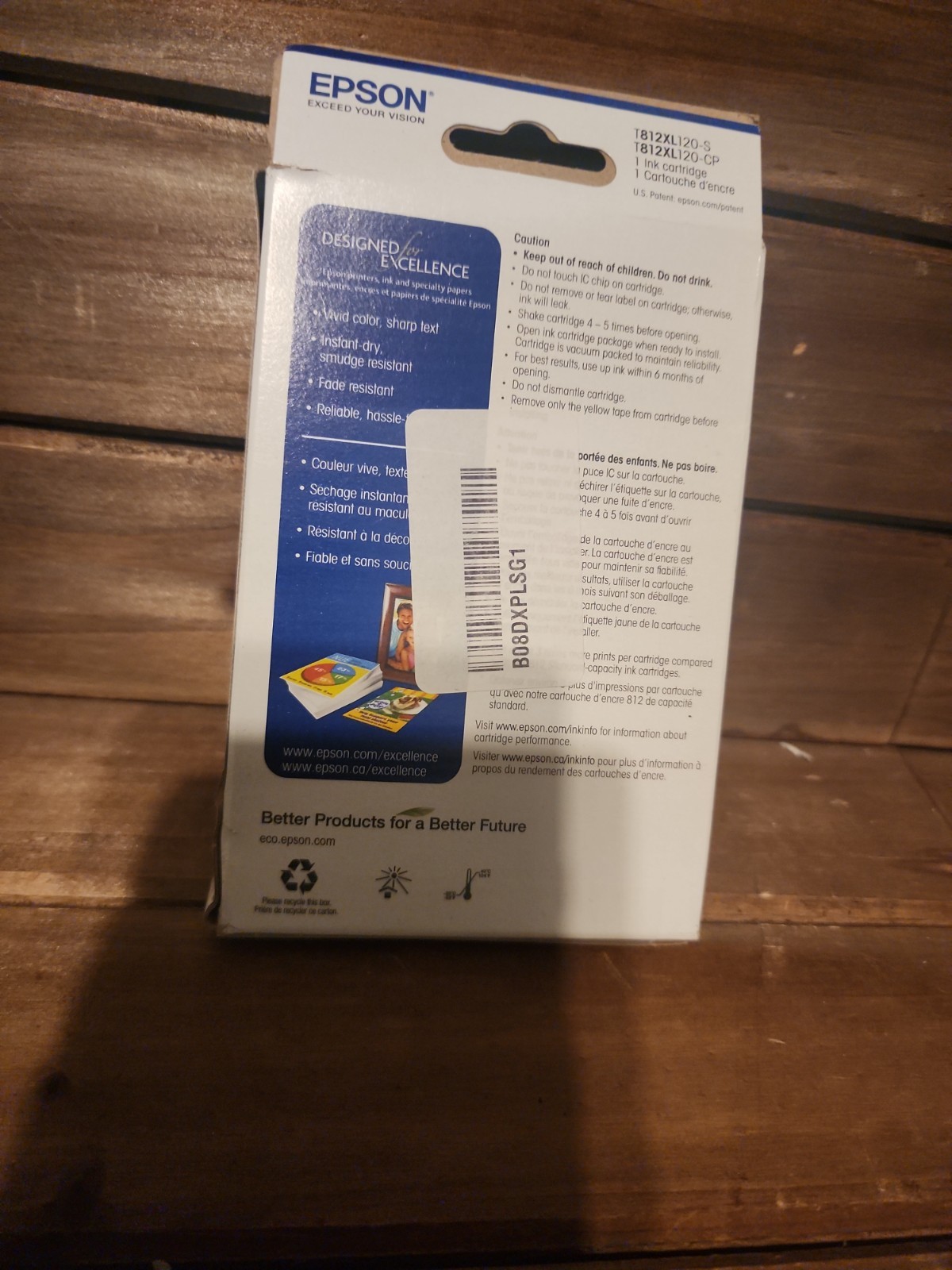 Epson Genuine 812XL Black High Yield Ink Cartridge T812XL120-S EXP 10/25 Sealed