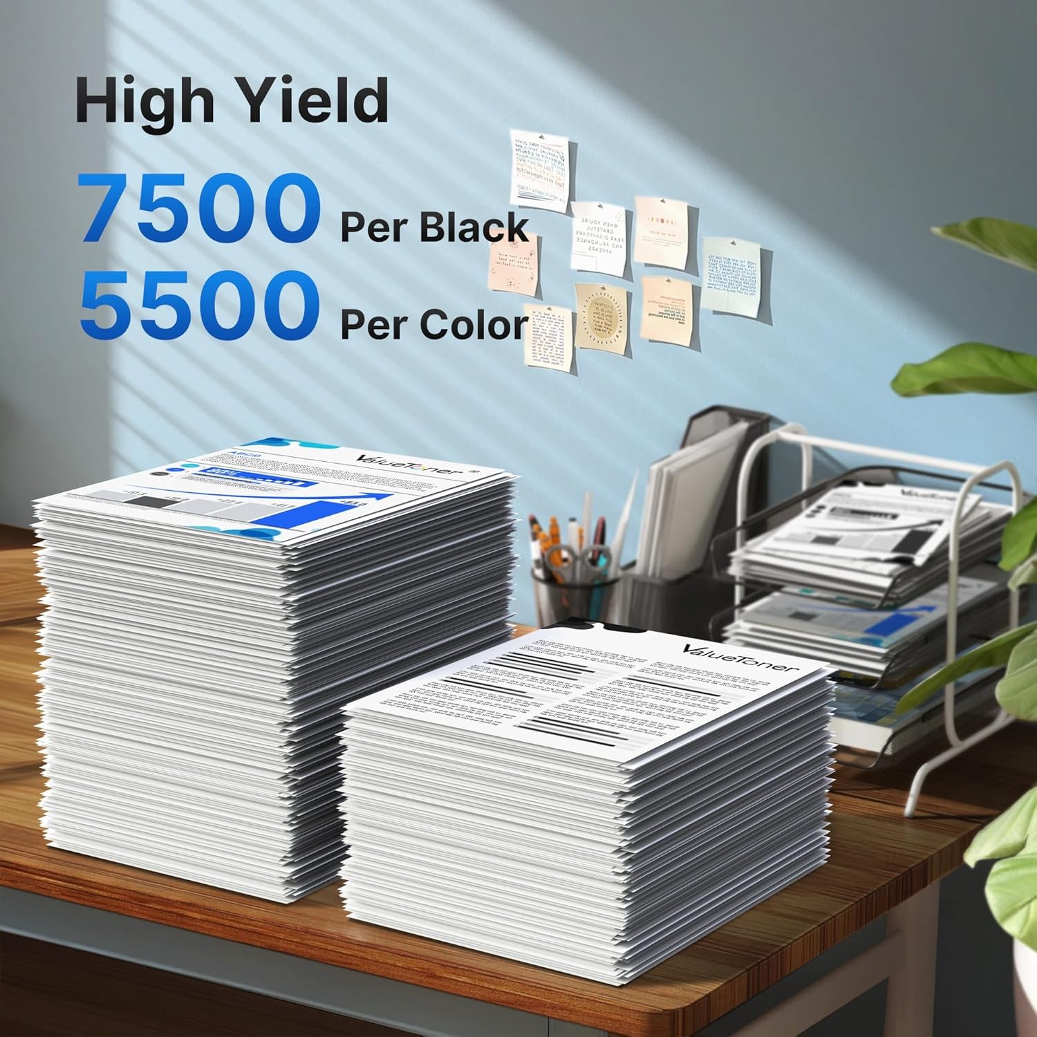 4PK Replace For HP 210X High-Yield Toner for Laserjet Pro 4201dn MFP 4301dw
