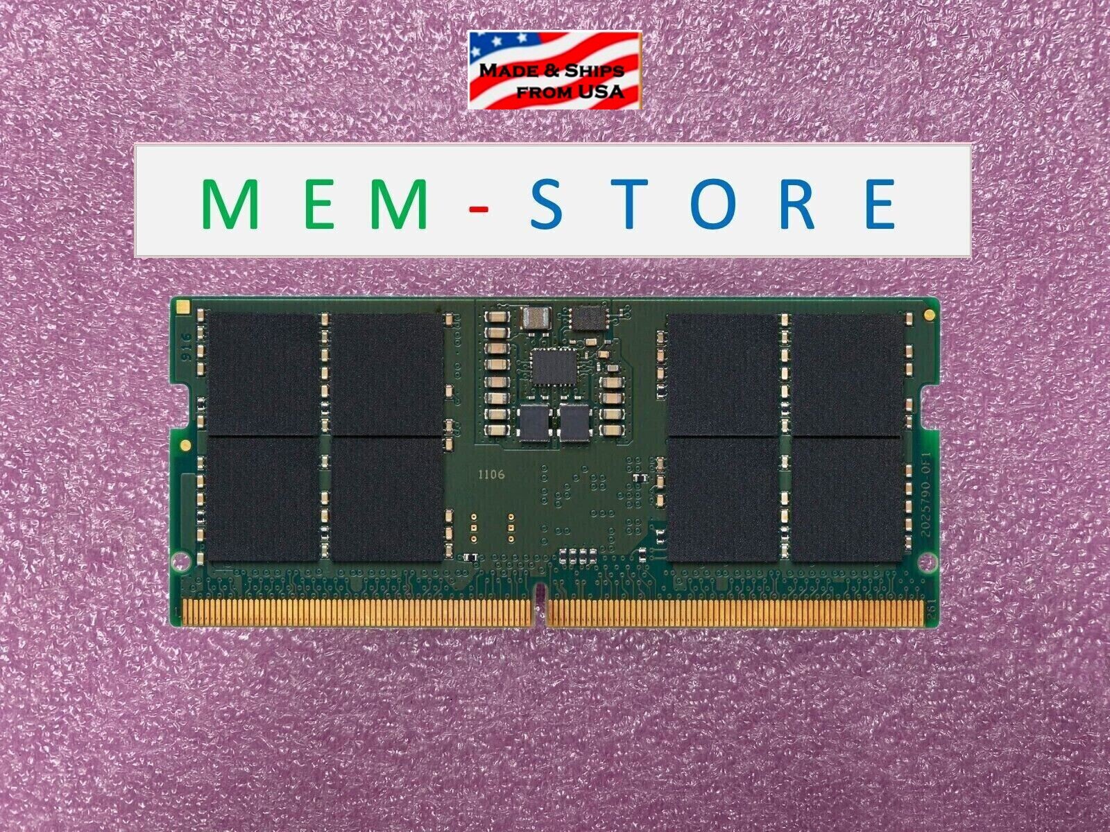 32GB 2x 16GB PC5-44800 SODIMM DDR5 RAM Compatible for Dell Pro Rugged 14 RB14250