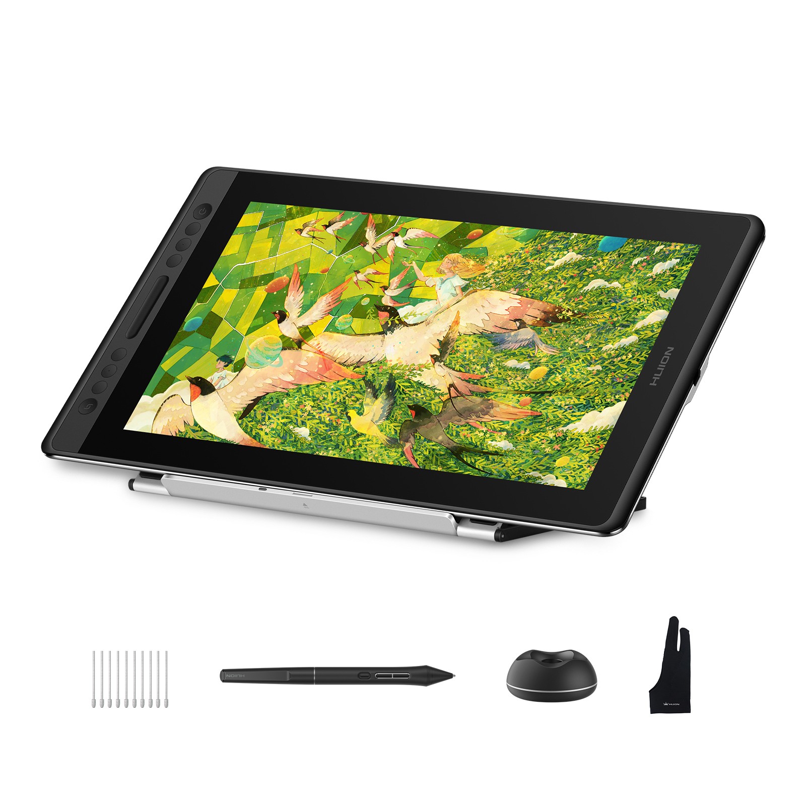 Refurbished HUION Kamvas Pro 16 V2 15.6” Graphic Drawing Tablet 16K PenTech 4.0
