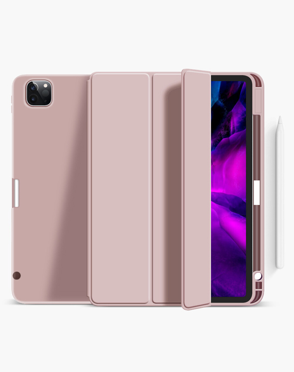 Flip Stand Case Cover For iPad Pro 12.9″ 3rd 4th 5th 6th Gen With Pencil Holder