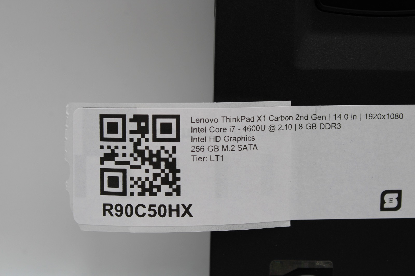 Lenovo ThinkPad X1 Carbon Gen 2 Touch i7-4600U @ 2.1 GHz 8GB RAM 256GB SSD No OS