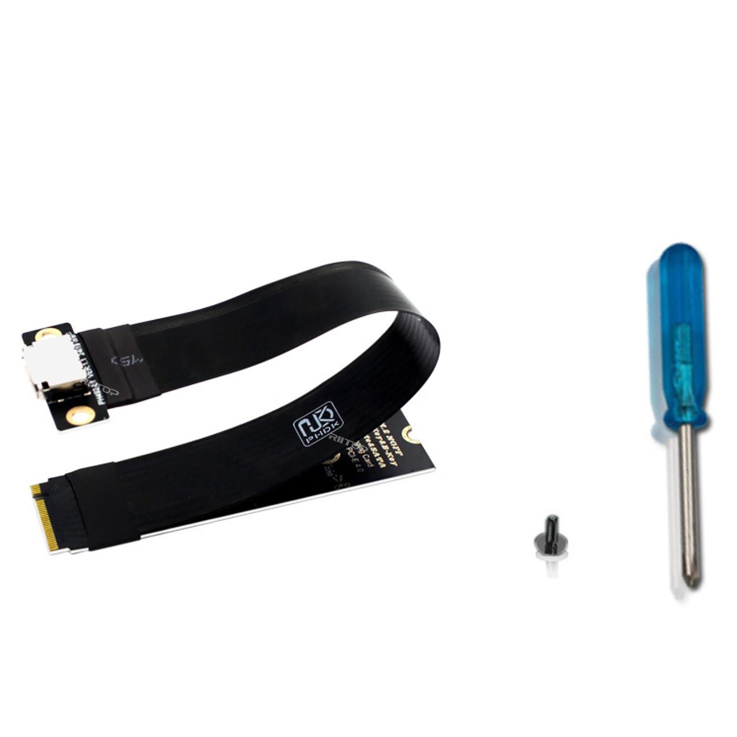 M.2 NVMe to OCuLink SFF-8612 Extender Adapter Cable 15cm for eGPU and SSD