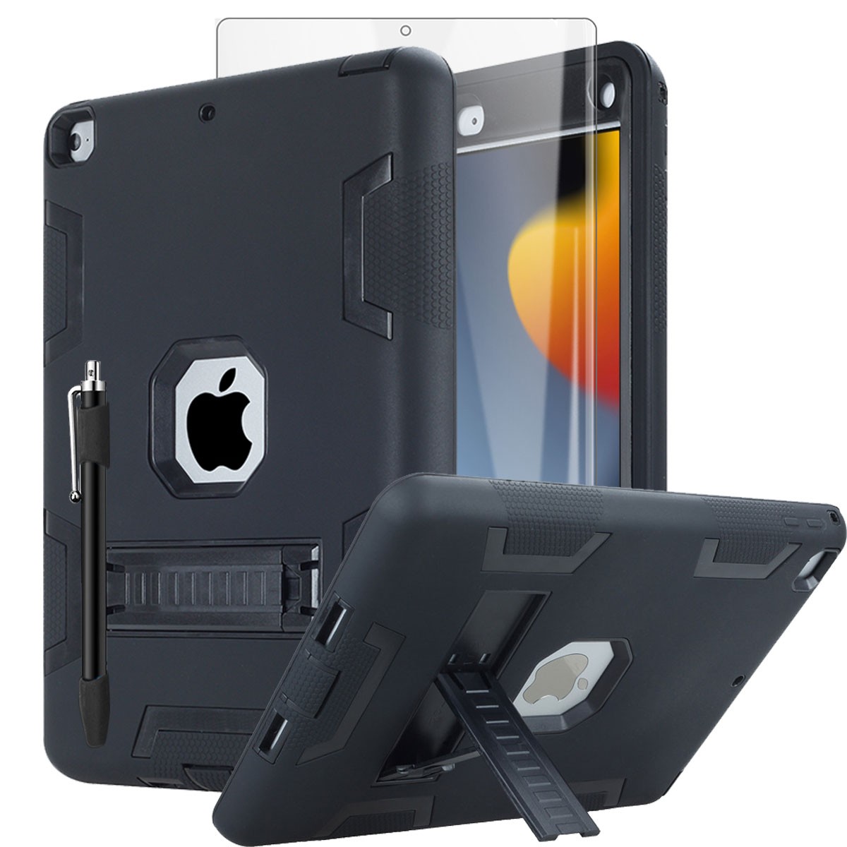 For Apple iPad 9th 8th 7th 6th 5th Generation Case Shockproof Heavy Duty Cover