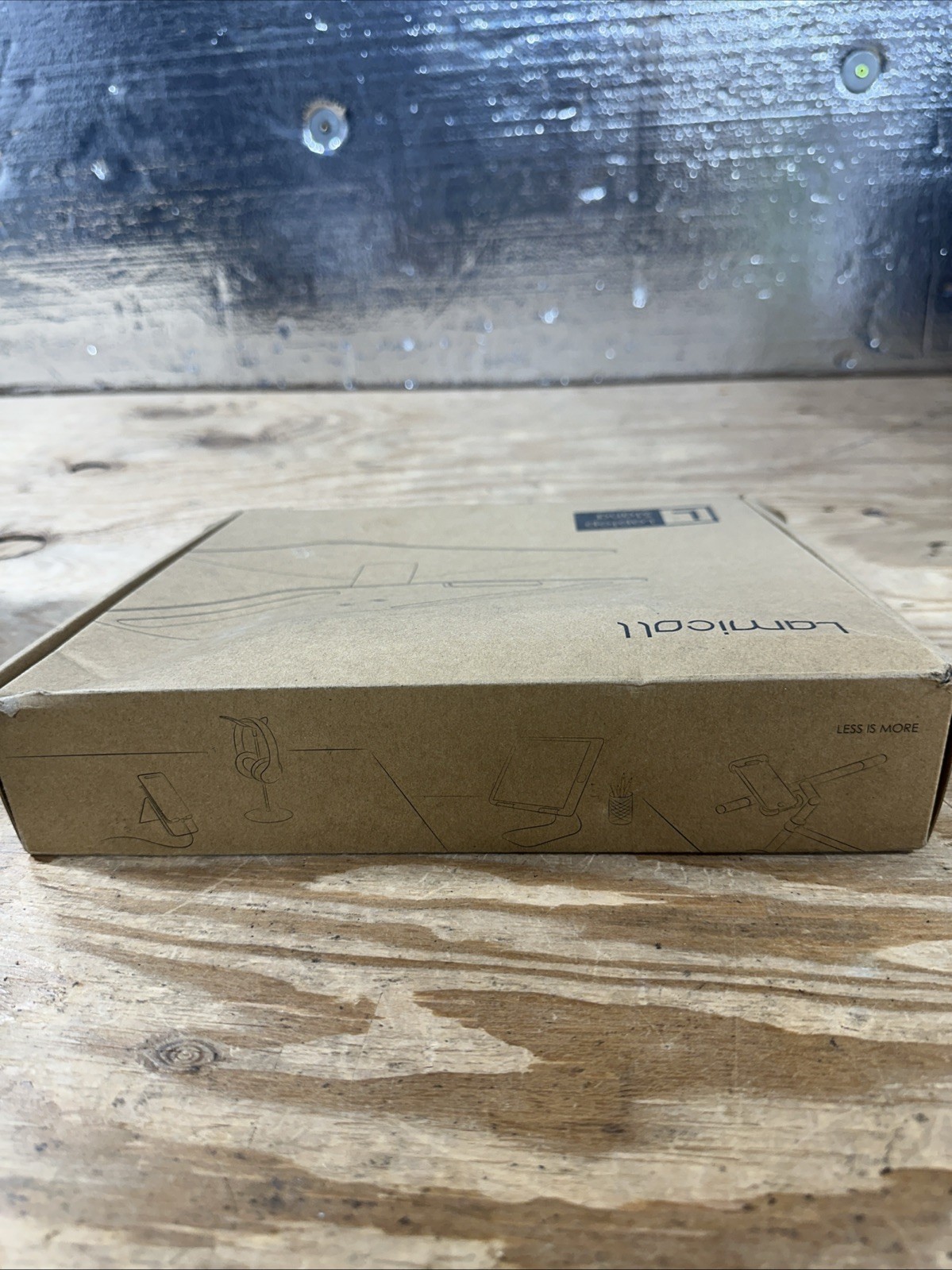 Lamicall “L” Silver 360 Rotatable Laptop Stand L- Opened Box