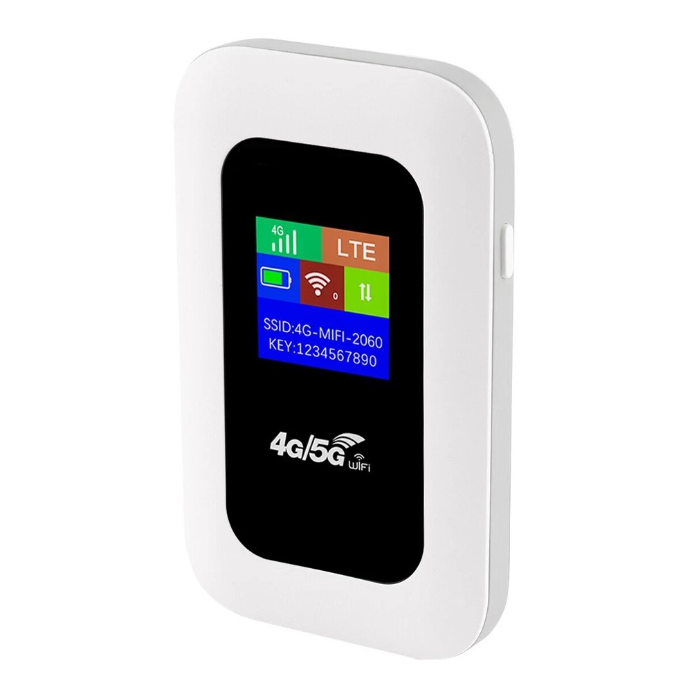 Unlocked Hotspot LTE 5G Wireless WiFi Router Mobile Broadband MIFI LCD 3000mAh