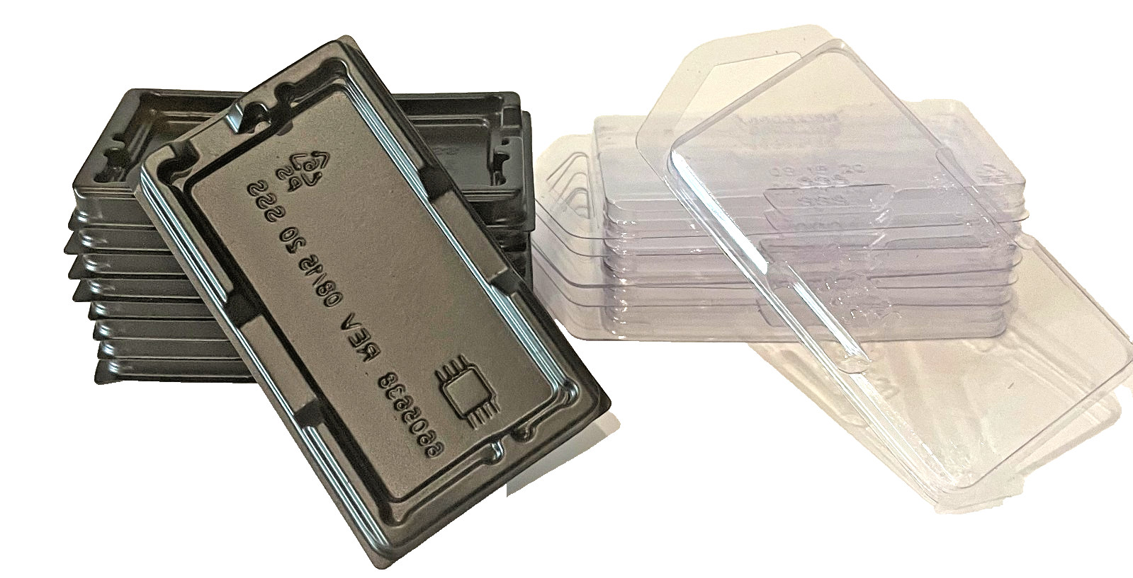 50 X DDR4 DDR5 Memory RAM Clamshell Case for SO DIMM SO-DIMM Anti Static ESD