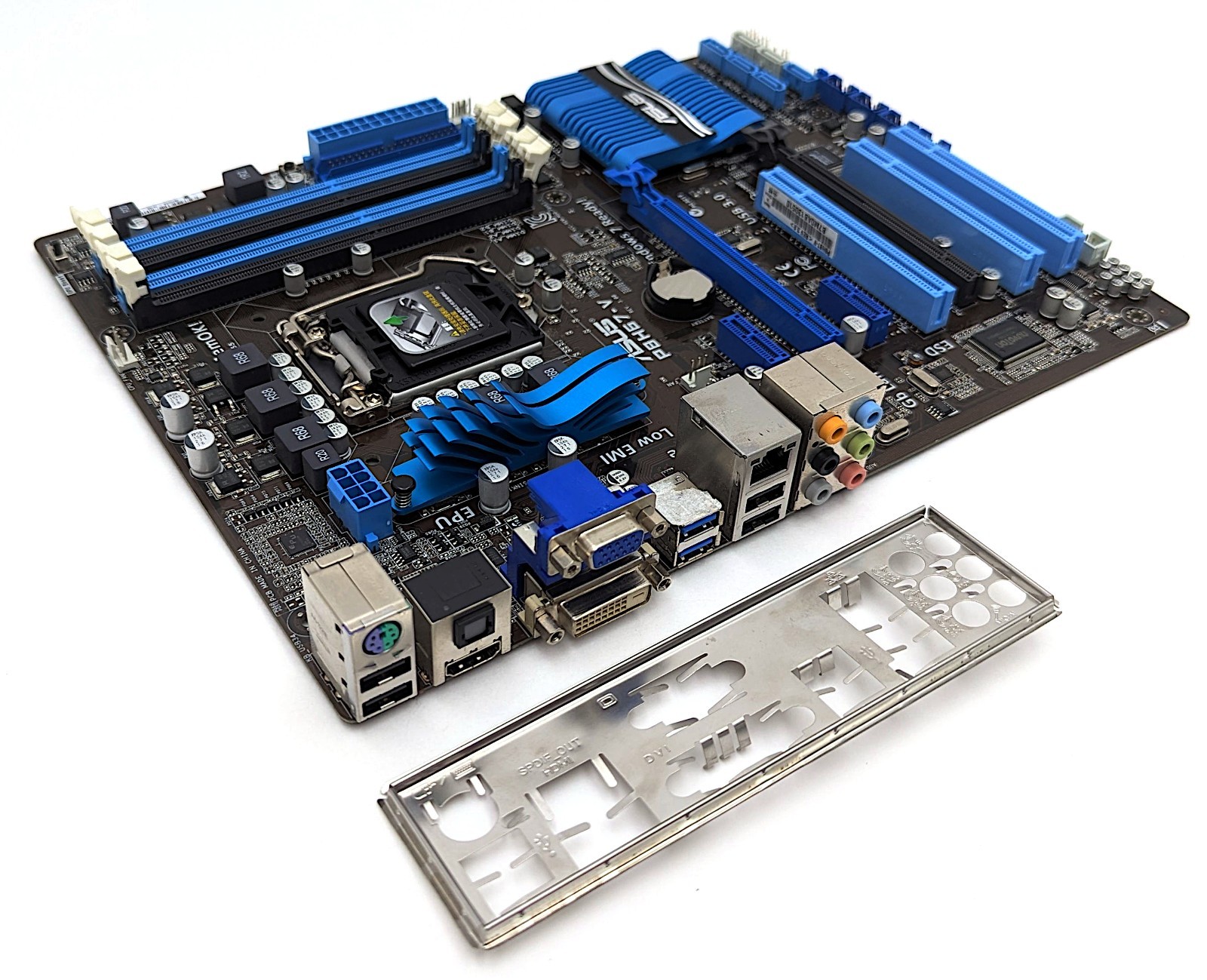ASUS P8H67-V ATX Desktop Motherboard LGA 1155/Socket H2 DDR3 SDRAM Intel H67 USB