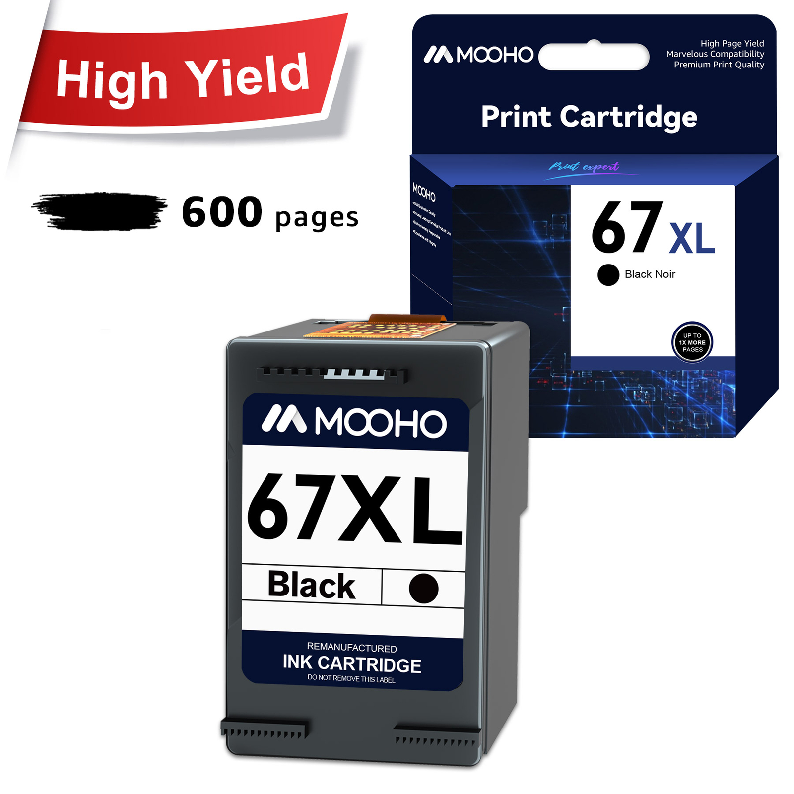 Multi-Pack 67XL 67 XL Ink Cartridge for HP ENVY 6052 6055 6455 6055 6058 6075